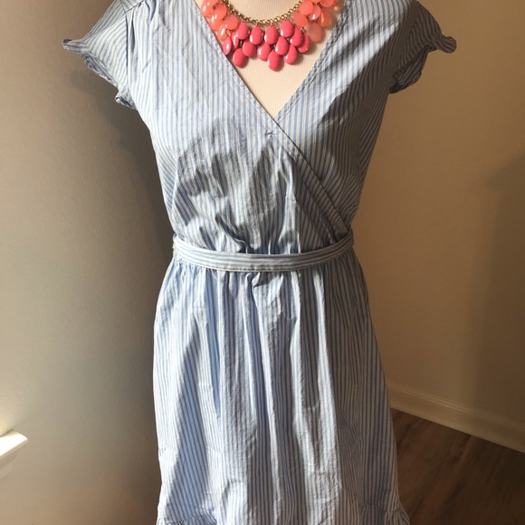 A New Day, Blue Striped Dress - Picture 5 of 7